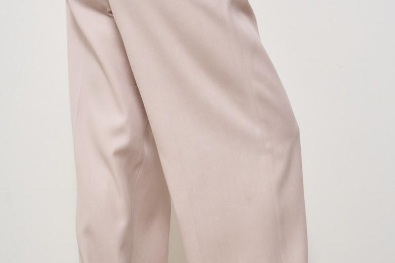 Pantalone donna wide leg rosa GWP01203 P00196525235 GOLDEN GOOSE 