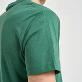 T-shirt uomo girocollo verde 710671438 422 RALPH LAUREN 