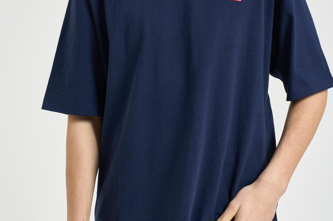 T-shirt uomo girocollo blu 710B14766 004 RALPH LAUREN 