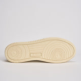 Sneakers uomo Medalist low in suede beige e nera. AULM LS21 AUTRY 