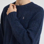 Maglia uomo girocollo blu 710982142 001 RALPH LAUREN 