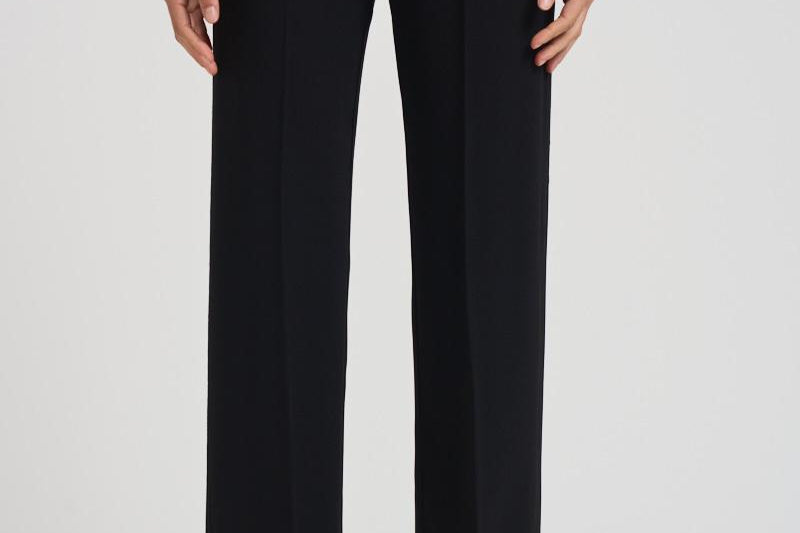 Pantaloni sartoriali donna 14060 8007NERO FORTE FORTE 