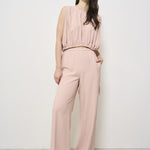 Top donna rosa cropped F5SS11 F47 LIVIANA CONTI 