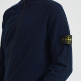 Cardigan uomo con zip blu 5100044 S00B4V0020 STONE ISLAND 