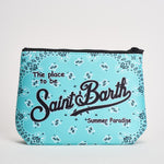 Pochette donna Aline a fantasia celeste ALINE 00940L MC2 SAINT BARTH 