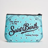 Pochette donna Aline a fantasia celeste ALINE 00940L MC2 SAINT BARTH 
