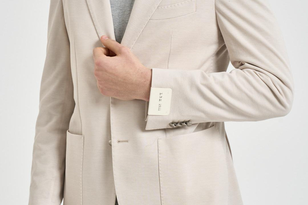 Giacca monopetto gesso 2811 652021 L.B.M. 