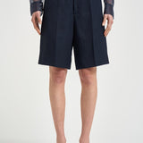 Bermuda donna sartoriale blu D233016G RAISA26012 P.a.r.o.s.h. 