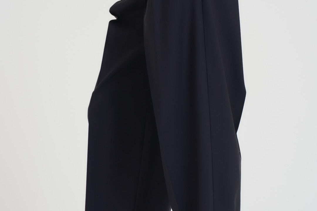 Pantalone donna a palazzo blu BERGAMO 008 MAX MARA STUDIO 