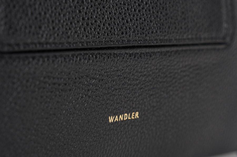 Borsa donna "Penelope" Slouch nera 000148 BLACKCRUST WANDLER 