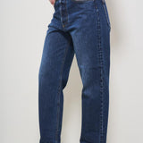 Jeans donna in denim scuro 352P551 07 CYCLE 