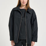 Giacca donna Maxim impermeabile nera F6SY37 Y69 LIVIANA CONTI 