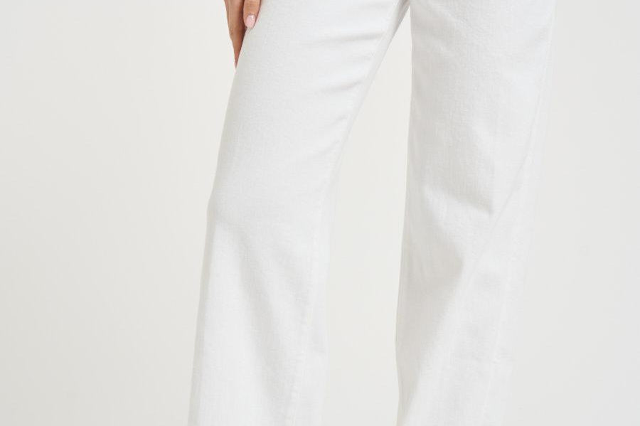 Jeans donna Strovepipe in denim bianco 7U4N0C14 U7SL8 7 for all Mankind 