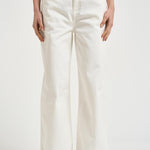 Jeans donna in denim bianco GWP02079 P00098010190 GOLDEN GOOSE 