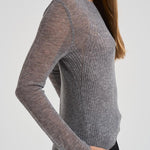 Top a coste in lurex KERRIA GREYLUREX IRO 