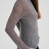 Top a coste in lurex KERRIA GREYLUREX IRO 