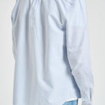 Camicia uomo a righe azzurra e bianca CH5625 E7B LACOSTE 