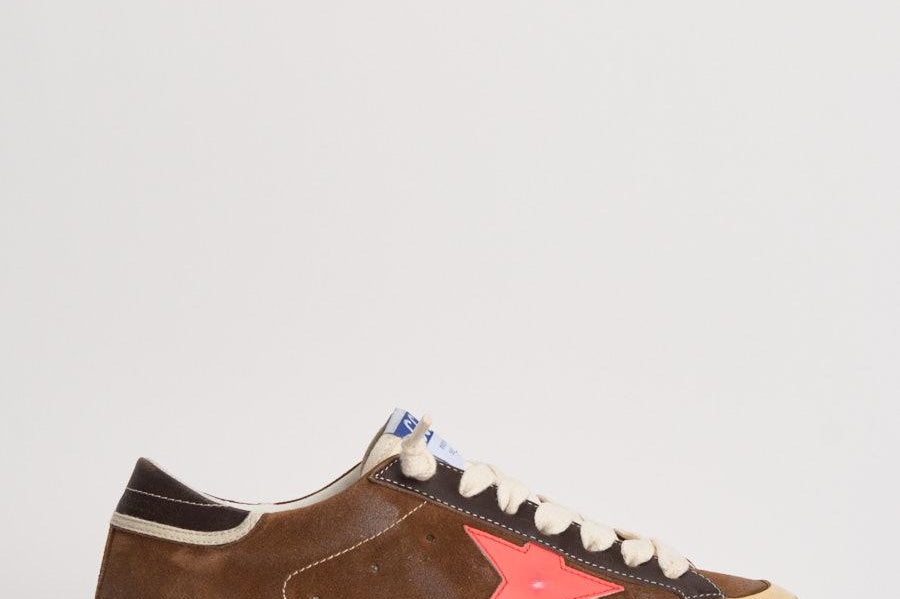 Sneakers uomo Super-star marrone GMF01026 F00810855737 GOLDEN GOOSE 