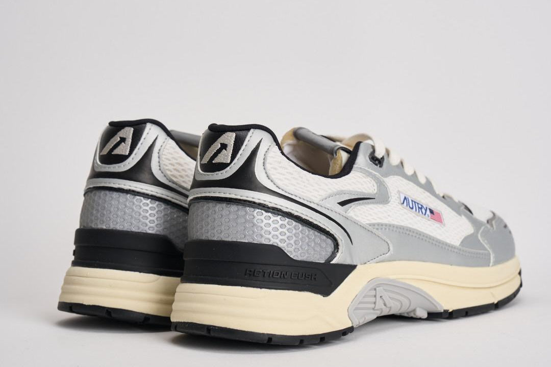 Sneakers uomo Hyperway Low grigia e bianca HYLM MV03 AUTRY 