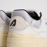 Sneakers donna Clc Low bianca e grigia ROLW MY06 AUTRY 