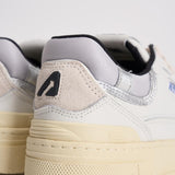 Sneakers donna Clc Low bianca e grigia ROLW MY06 AUTRY 