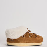 Stivale donna in pelle scamosciata marrone 1470090 ML06COGNACNATURAL MOON BOOT 