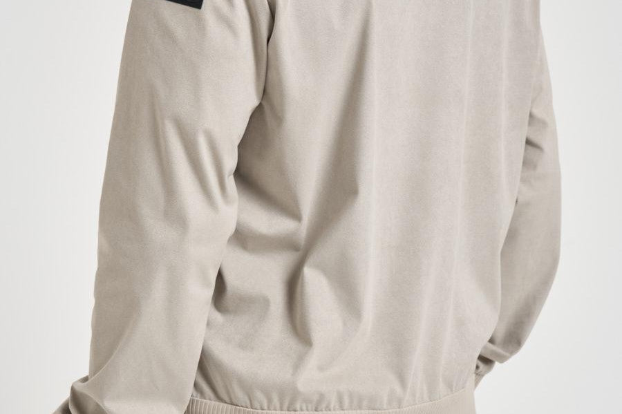 Giubbotto uomo in suede grigio pietra 26018 NABUCCO JACKET85 RRD 