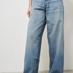Jeans donna gamba dritta denim BETHANY ICONIC BLU HAIKURE 
