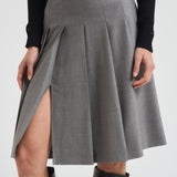 Gonna donna midi Gimmy grigia GIMMY 010 MAX MARA STUDIO 