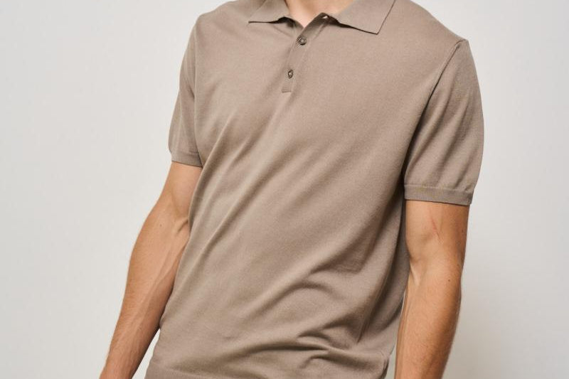 Polo uomo tortora PAUL820 TORTORA ACCADEMIE TESSILI 