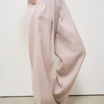 Pantalone donna wide leg rosa GWP01203 P00196525235 GOLDEN GOOSE 