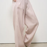 Pantalone donna wide leg rosa GWP01203 P00196525235 GOLDEN GOOSE 