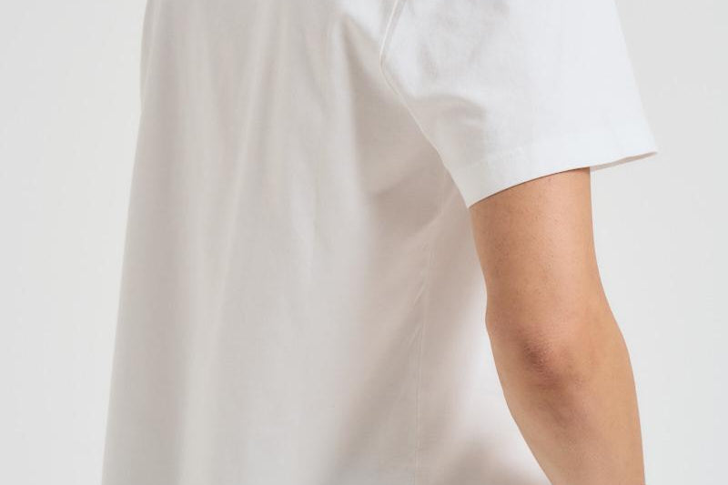 T-shirt uomo girocollo bianca GMP01220 P00059310364 GOLDEN GOOSE 