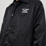 Giacca uomo in nylon nera JT183 PA014BL DROLE DE MONSIEUR 