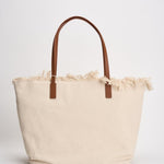 Borsa donna City in canvas ecru CBF0001 CANVAS1018 MC2 SAINT BARTH 