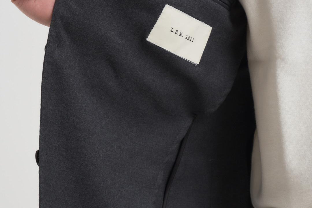 Abito uomo monopetto grigio 3684 545154 L.B.M. 