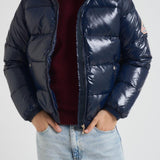Piumino uomo in nylon lucido blu HUY015 4004 PYRENEX 