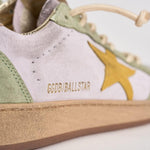 Sneakers donna Ball Star grigia e gialla GWF00117 F00814583251 GOLDEN GOOSE 