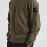 Felpa uomo girocollo verde 6100028 S0A20V0054 STONE ISLAND 