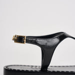 Sandalo donna infradito nero K5867 NERO EMANUELA CARUSO CAPRI 