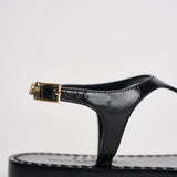 Sandalo donna infradito nero K5867 NERO EMANUELA CARUSO CAPRI 