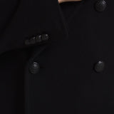 Cappotto uomo doppiopetto nero ARDEN 350001N5051 TAGLIATORE 