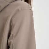 Giacca donna corta impermeabile tortora GI311D 134552600 HERNO 