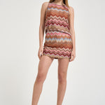 Top donna in maglia multicolor DS26SK0J BR014TSM9Y1 MISSONI 