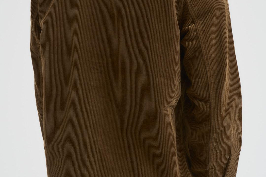 Overshirt uomo in velluto a coste militare 1000541 537 LES DEUX 