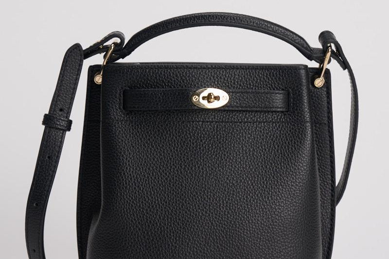 Borsa donna "Islington" bucket nera RL8803 205A100 MULBERRY 