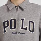 Felpa polo uomo grigia 710981150 001 RALPH LAUREN 