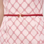Abito mini donna rosa ABS55 DJ2 ELISABETTA FRANCHI 