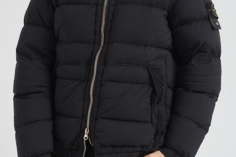 Piumino uomo Tunnel Down nero 4100040 S0028V0029 STONE ISLAND 