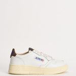 Sneakers Medalist Low donna bianche e moro AULW HJ03 AUTRY 